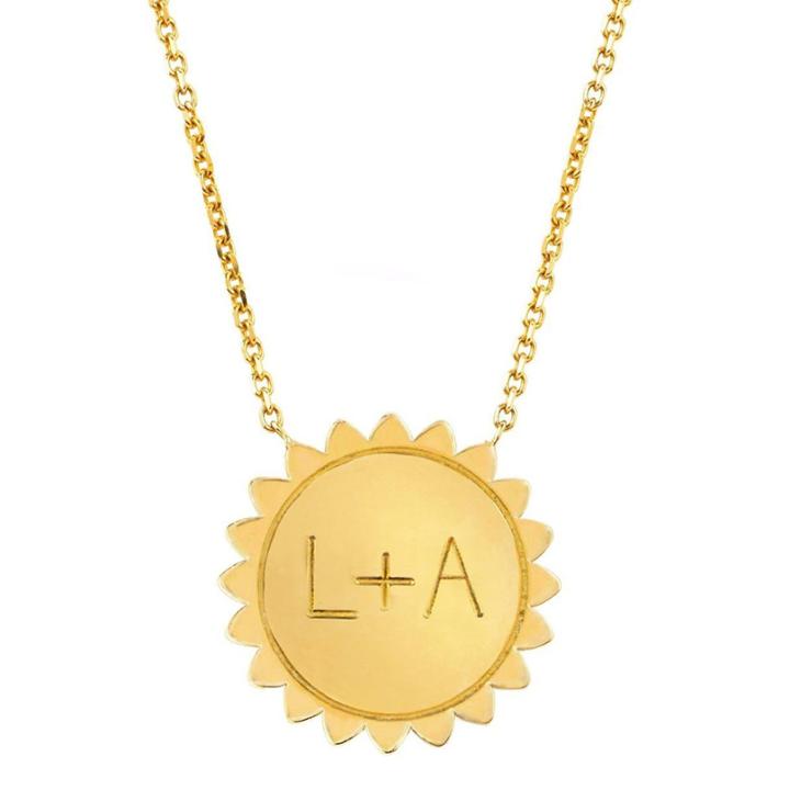 Logan Hollowell - You Are My Sunshine Large Necklace Solid