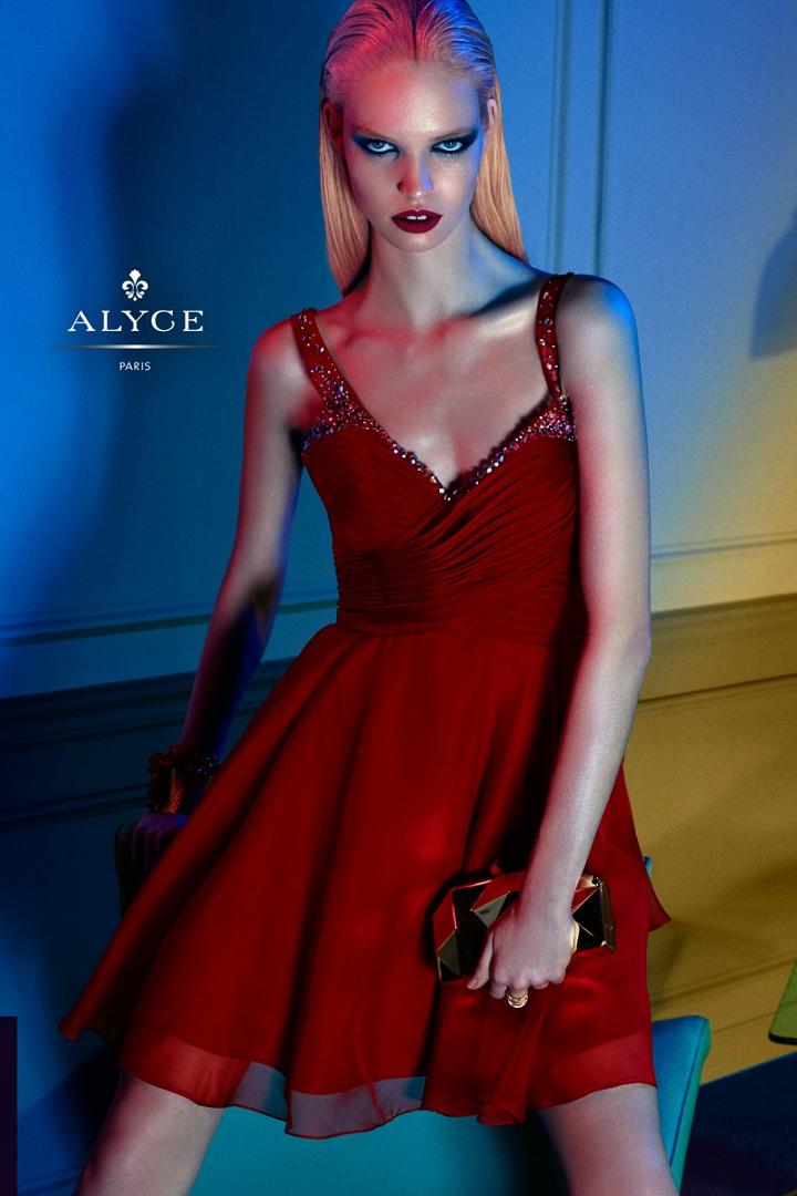 Alyce Paris Homecoming - 4414 Dress In Claret