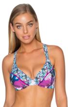 Sunsets Swimwear - Bardot Bikini Top 57mona