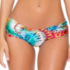 Luli Fama - Encantadora Scrunch Ruched Back Brazilian In Multi-color (l514346)