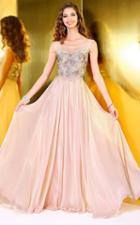 Shail K - Sophisticated Sleeveless Long Dress 4066