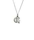 Femme Metale Jewelry - Love Letter C Charm Necklace