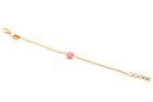 Tresor Collection - Pink Opal Single Stone Bracelet In 18k Yg
