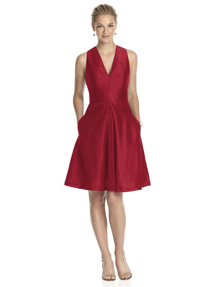 Alfred Sung - D610 Bridesmaid Dress In Barcelona