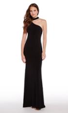 Alyce Paris - 59998 Asymmetric Jersey Sheath Dress