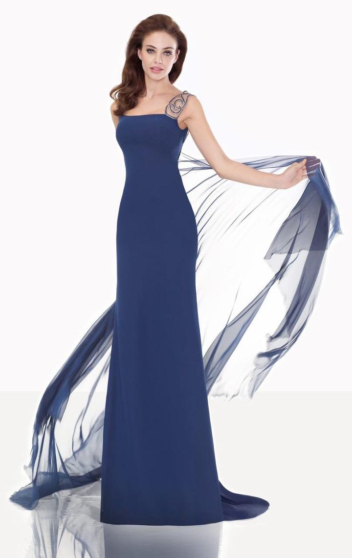 Tarik Ediz - Chiffon Panel Gown 92670