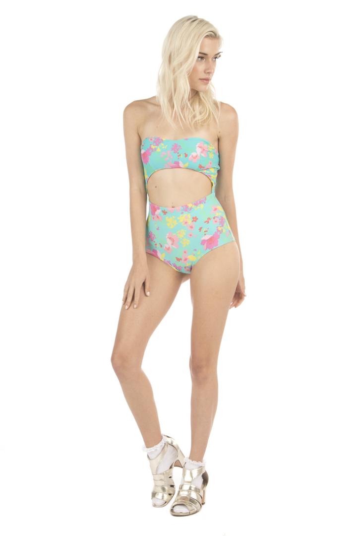 Lolli Swimwear - Girly-girl-one Piece-in-blossom