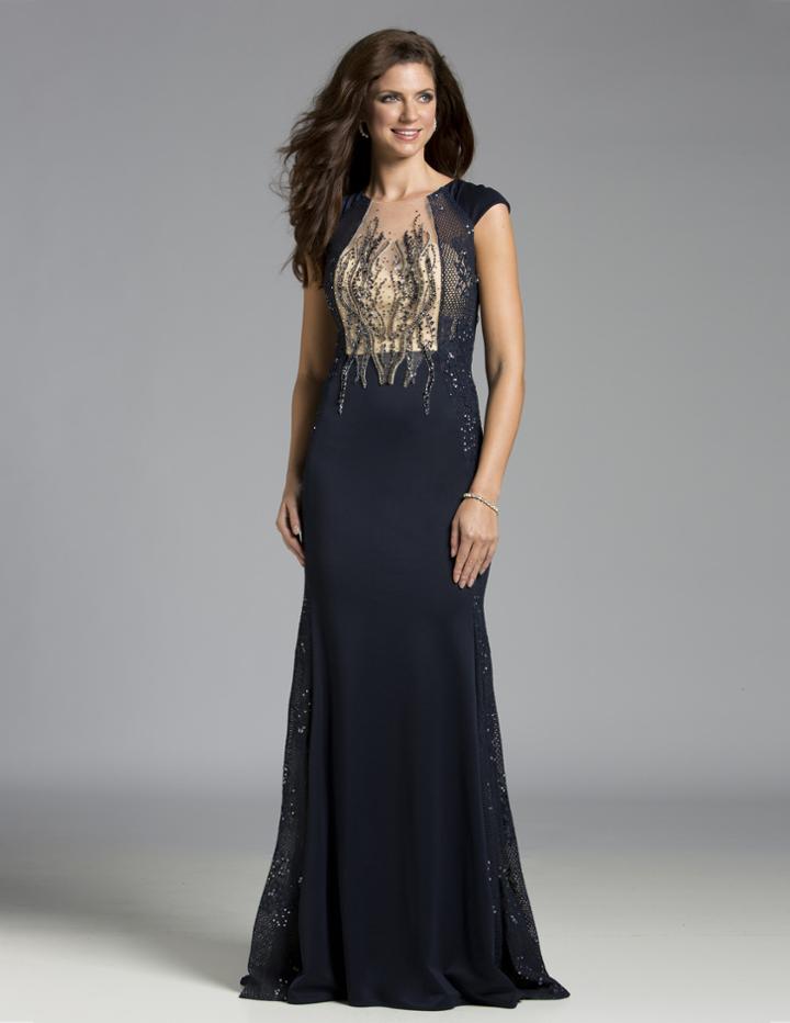 Lara Dresses - 32572 In Navy