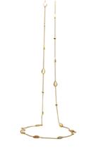 Tresor Collection - Ethiopian Opal Long Necklace In 18k Yg Style 1