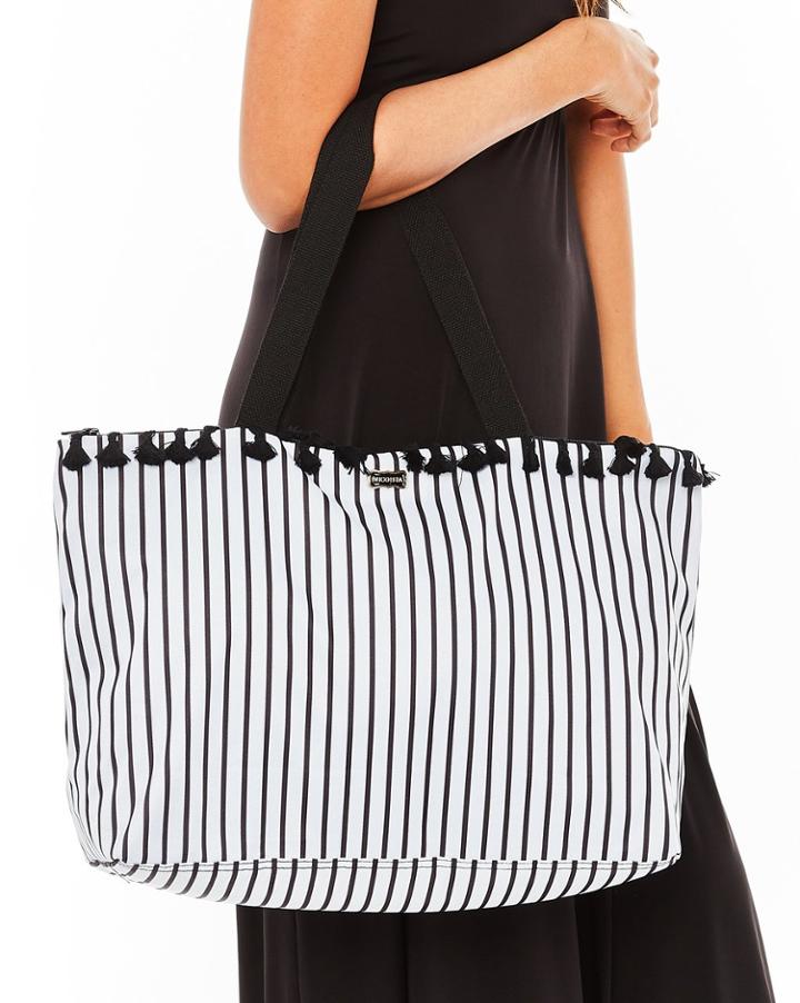 Nicolita Swimwear - Cabana Tote In Stripe