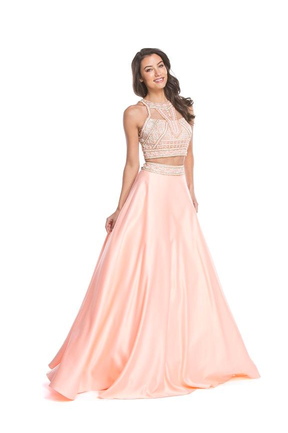 Aspeed - L1667 Two Piece Embroidered Evening Ballgown