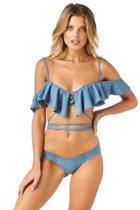 Montce Swim - Hampton Blue La Caletta Top X Uno Bottom Set