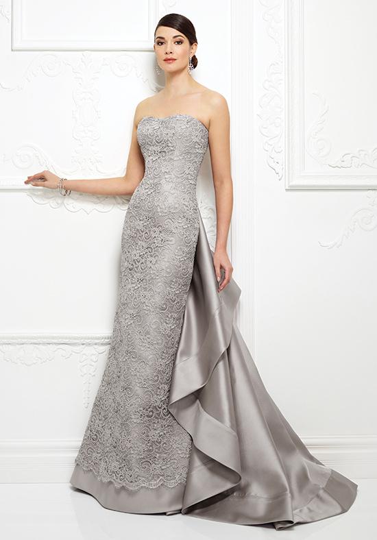 Montage By Mon Cheri - 217d90 Strapless Trumpet Gown With Sweep Train