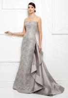 Montage By Mon Cheri - 217d90 Strapless Trumpet Gown With Sweep Train