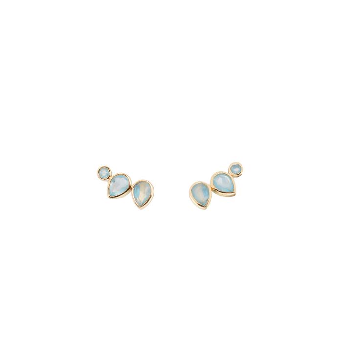 Margaret Elizabeth - Petite Cove Crawlers Aqua Chalcedony