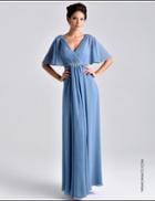 Nina Canacci - M239 Dress In Steel Blue