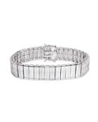 Cz By Kenneth Jay Lane - Statement Baguette Bracelet