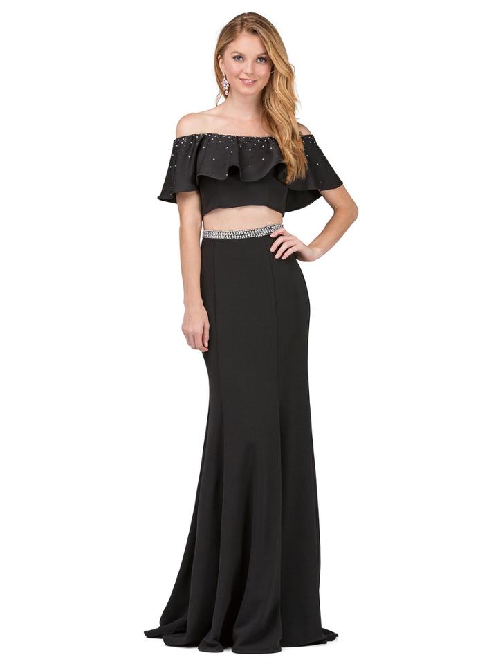 Dancing Queen - Embellished Two Piece Sheath Dress