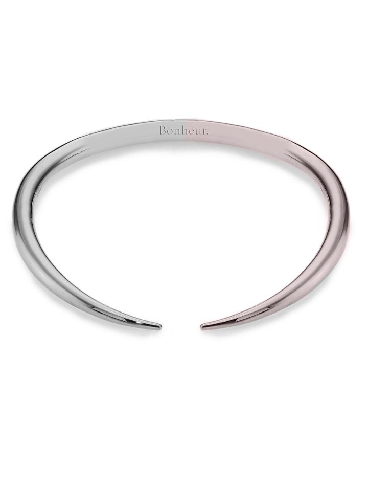Bonheur Jewelry - Amã£â©lie Silver/pink Gold Choker
