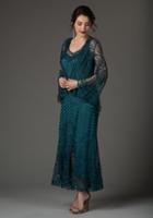 Soulmates - D7155 Heart-shaped Neckline Dress Jacket Evening Dress