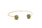 Tresor Collection - Emerald Bangle In 18k Yellow Gold