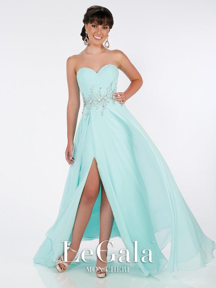 La Gala Prom By Mon Cheri - 116577 Long Dress In Mint