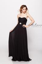 Milano Formals - Strapless Sweetheart Long Gown With Vertical Ruched Bust E1696