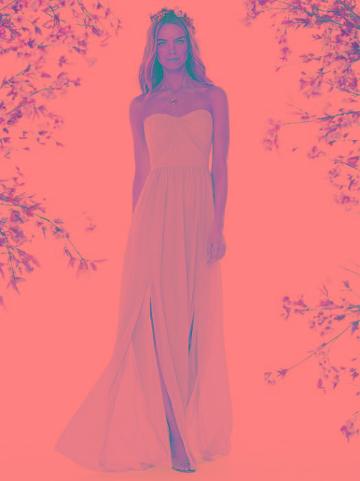 Social Bridesmaids By Dessy - 8159 Dress In Blush