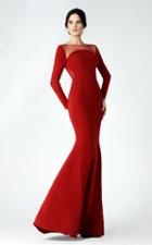 Saiid Kobeisy - Bateau Neck Mermaid Dress 2923
