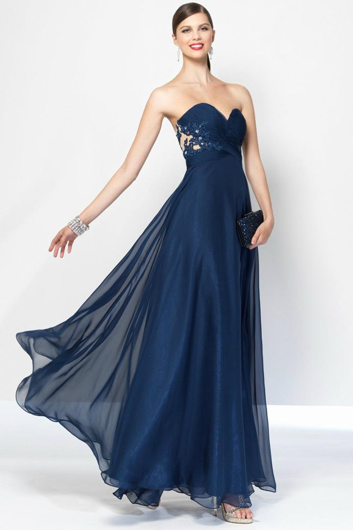 Alyce Paris B'dazzle - 35828 Dress In Navy