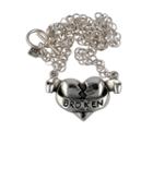 Femme Metale Jewelry - Broken Heart Necklace