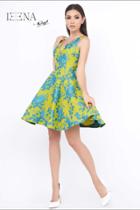 Ieena For Mac Duggal - V Neck Dress Style 8875i