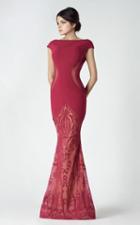 Saiid Kobeisy - Bateau Neck Trumpet Gown 2919