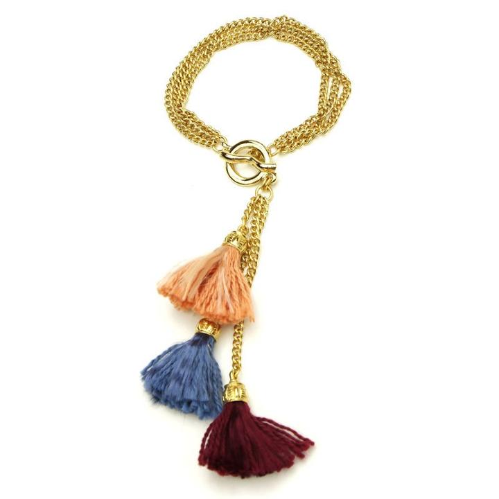 Ben-amun - Venetian Breeze Tassel Chain Bracelet