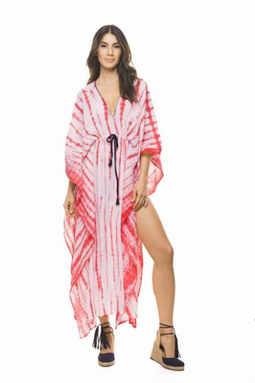 2018 Estivo Swimwear - Light Cotton Dyed Kaftan Cu019/coa/03