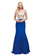 Dancing Queen - Fabulous Embellished Long Prom Dress 9887