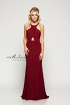 Milano Formals - Fitted Jersey Sheath Evening Gown E2101