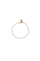 Heather Gardner - Bridal Oval Shaped Freshwater Pearl Link Bracelet