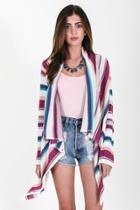 Goddis - Liv Drape Sweater In Sunny Isles
