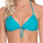 Luli Fama - Cosita Buena Molded Push Up Bandeau Halter In Exuma (l176435)