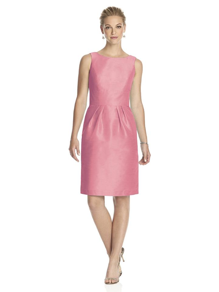 Alfred Sung - D522 Bridesmaid Dress In Papaya