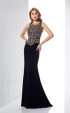 Social Occasions By Mon Cheri - 217833 Sleeveless Beaded Jewel Dress