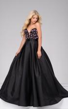 Jovani - 46771a Sweetheart A-line Beaded Prom Ballgown