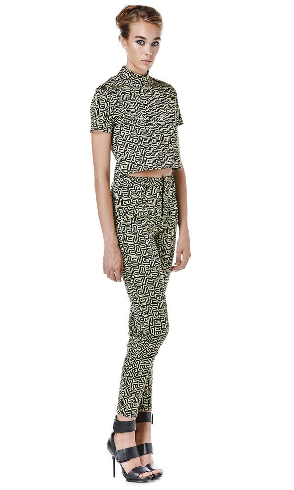 Reclusive High Waist Trouser