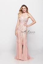 Milano Formals - Shimmering Sweetheart Embelished Long Gown E2047