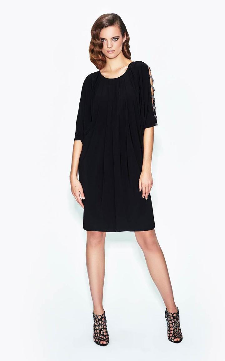 Daymor Couture - 577 Embellished Scoop Sheath Dress
