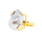 Mabel Chong - Whale Tail Pearl Ring