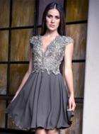 Baccio Couture - Sabrina - 2842 Jersey Short Dress