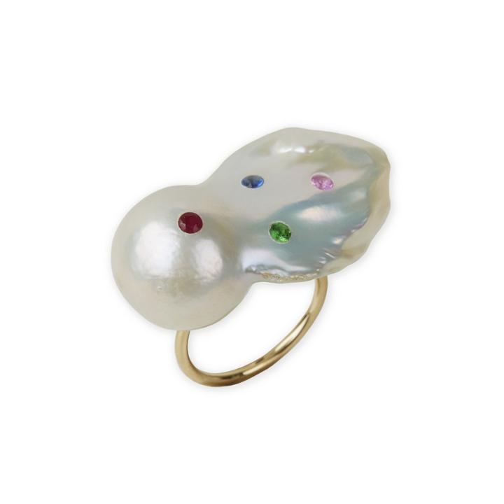 Elizabeth Buenaventura - Herlequin Pearl Ring