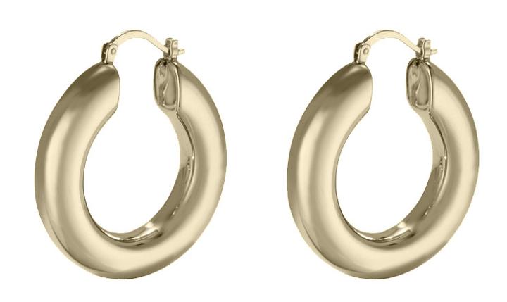 Bonheur Jewelry - Mini Gold Selena Hoops